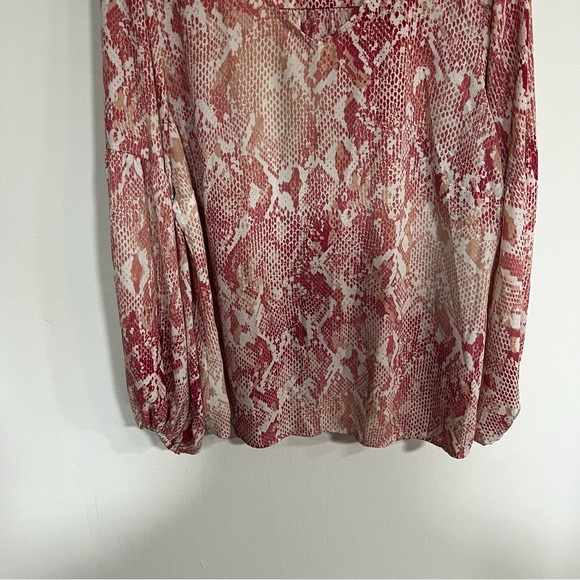 CAbi Style 5708 Bethany Snake Print Blouse - Picture 6 of 14